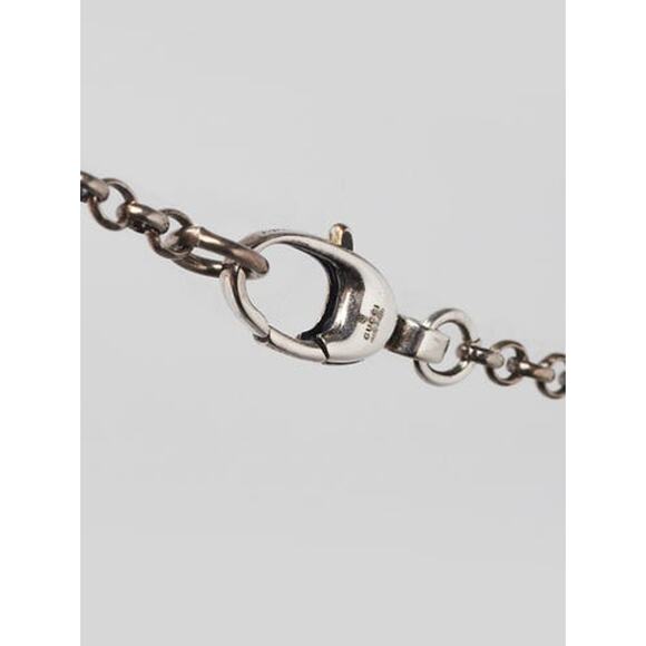 Gucci Sterling Silver GG Marmont Key Necklace - Picture 5 of 7